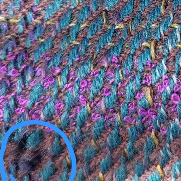 Pencil skirt peacock plaid - size 4 - Picture 6 of 8